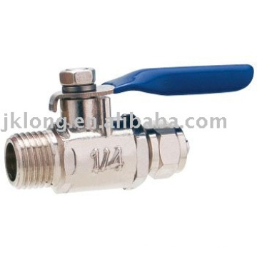 J2007 Brass ball valves with chrome plated FxM